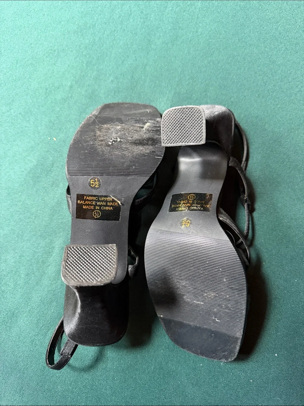 CLASSIFIED Black Strappy Slingback Sandals - Picture 3 of 4